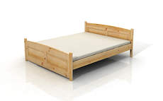 Oniemi łóżko sosnowe 140x200 pod materac