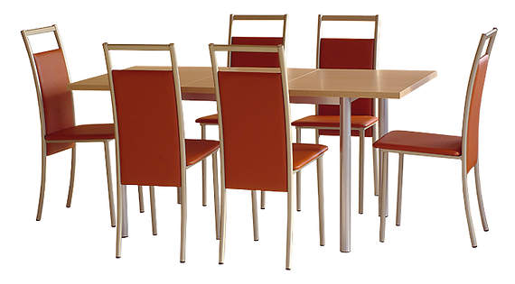 Stół rozsuwany TEXAS prostokąt 140x80 cm