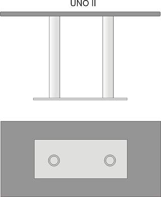 Stół Uno II prostokąt 120x68 cm