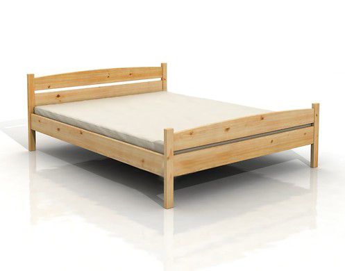 Op&pal 2 łóżko sosnowe 120x200 pod materac
