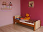 Bogna łóżko sosnowe dla dzieci 80x160, z materacem piankowym