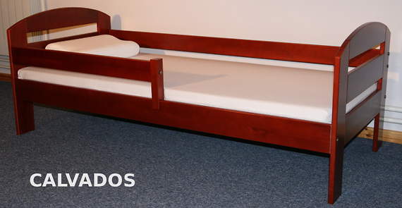 Kartuz Plus łóżko sosnowe dla dzieci 80x160, z materacem piankowym