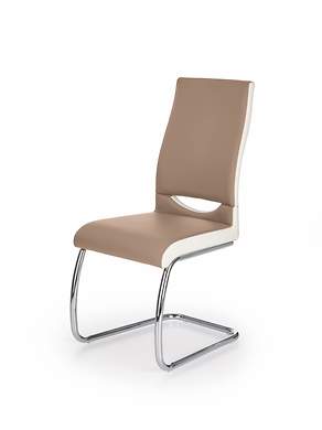 K259 krzesło cappuccino / biały
