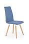 K282 krzesło niebieskie