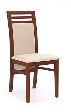 SYLWEK4 krzesło czereśnia ant. II / tap: MESH 1