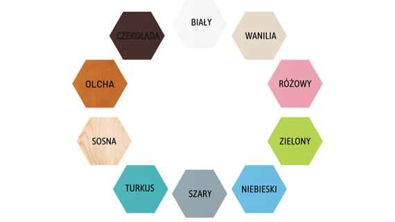 SZUWAREK domek dla dzieci 90x200 cm z drewna sosnowego z funkcją spania i zabawy