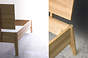 Rolf łoże zbudowane z litego drewna dębowego 120x200 cm, impregnacja szlachetnym woskiem