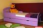 Tortuga łóżko sosnowe z szufladą dla dzieci 80x180, z materacem piankowym