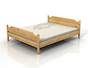 Sykomora łóżko sosnowe 200x200 pod materac