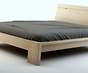 Uganda wysokie łóżko z drewna bukowego, rozmiar 140x200