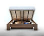 Bandal łóżko z pojemnikiem Mbox mini, z drewna bukowego, rozmiar 180x200