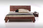 Hanoy wysokie łóżko z drewna bukowego, rozmiar 160x200
