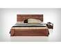 HANOY z pojemnikiem łóżko z drewna bukowego, rozmiar 140x200