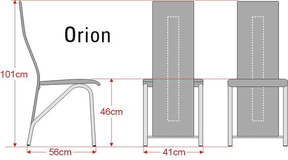 Krzesło Orion tapicerowane