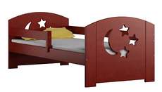 Merdok calvados - łóżko sosnowe dla dzieci 80x180 z materacem piankowym