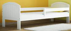 Mikel biały - łóżko sosnowe dla dzieci 80x180 z materacem piankowym