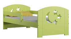 Merdok zielony - łóżko sosnowe dla dzieci 80x160