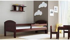Mikel orzech - łóżko sosnowe dla dzieci 80x160